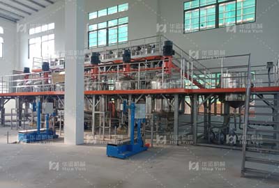 广州百幕公司水性木器漆（清漆）自动化成套设